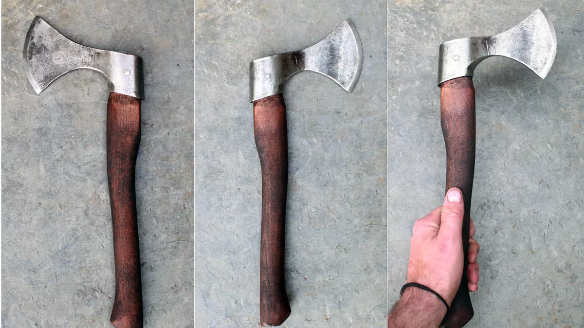 Image de présentation du la création Hache de lancer 01