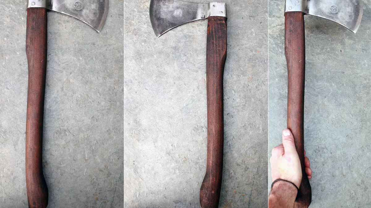 Image de présentation du la création Hache de lancer 04